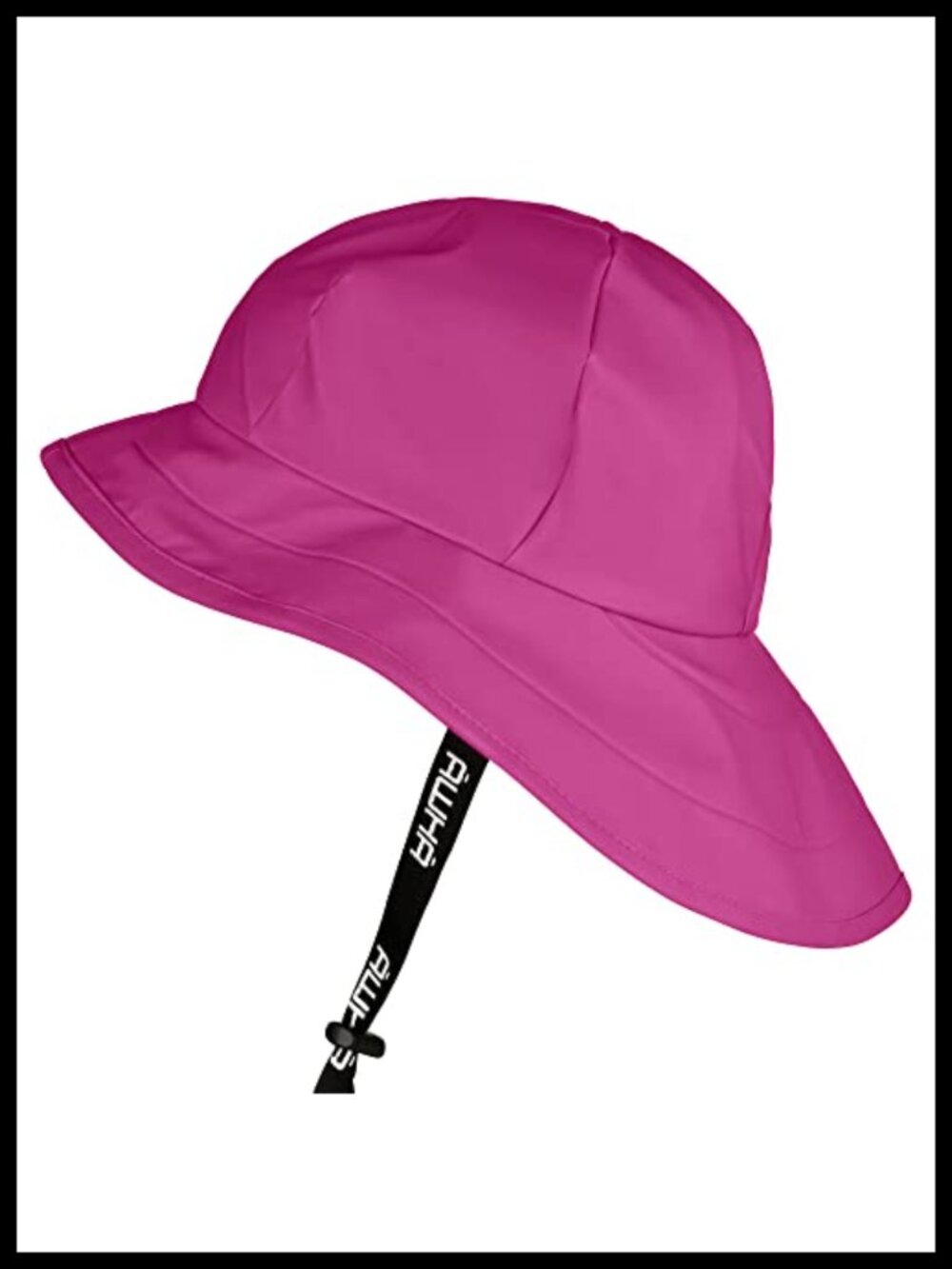Waterproof Souwester Rain Hat Wide Brim Earflaps Foldable Outdoor Unisex